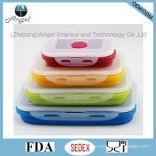 FDA одобрил Силиконовая пища Box Складная хранения продуктов Sfb10 (350 мл)